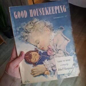1947 November-Good Housekeeping Magazine-“Close to Home” (MH434) Vintage